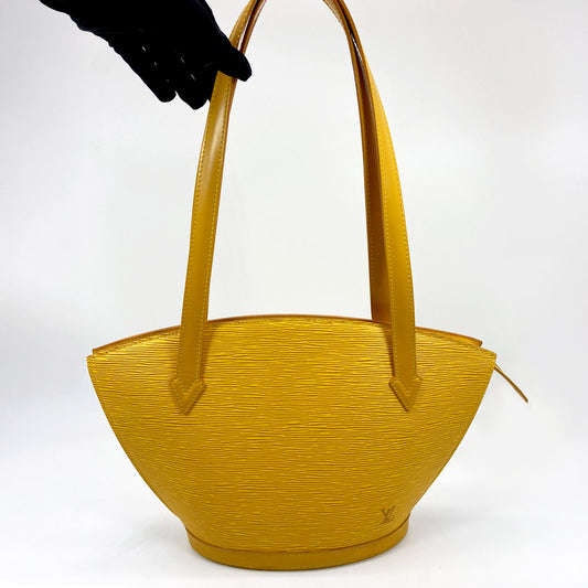 Louis Vuitton ルイ ヴィトン ショルダーバッグ エピ サンジャックショッピング M52269 ジョーヌ 管理番号：7040