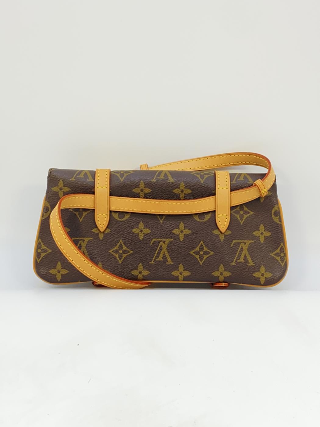 路易威登 Monogram Pochette Marel 斜挎包/腰包/快取包 M51159 参考编号：7602