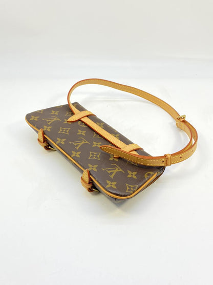 路易威登 Monogram Pochette Marel 斜挎包/腰包/快取包 M51159 参考编号：7602