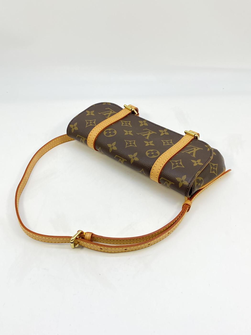 路易威登 Monogram Pochette Marel 斜挎包/腰包/快取包 M51159 参考编号：7602