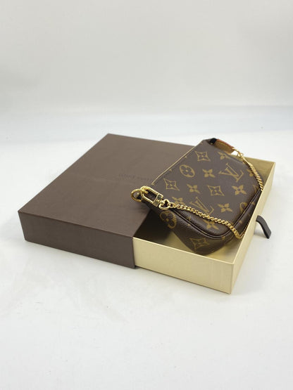 LOUIS VUITTON ルイヴィトン 三二ポシェット アクセソワール M58009 ハンドバッグ モノグラム ブラウン レディース ギフト 管理番号：7603