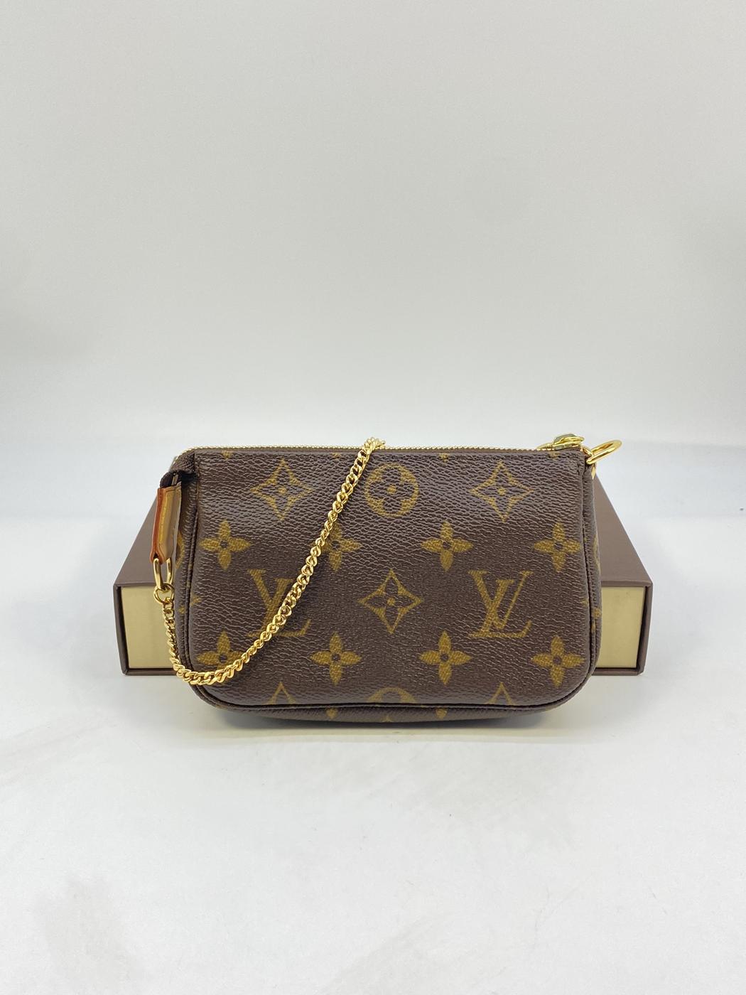 LOUIS VUITTON ルイヴィトン 三二ポシェット アクセソワール M58009 ハンドバッグ モノグラム ブラウン レディース ギフト 管理番号：7603