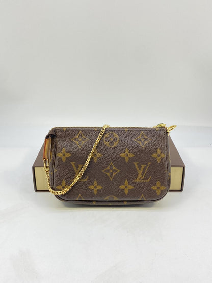 LOUIS VUITTON ルイヴィトン 三二ポシェット アクセソワール M58009 ハンドバッグ モノグラム ブラウン レディース ギフト 管理番号：7603