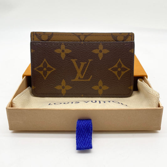 LouisVuitton ルイヴィトン カードケース 名刺入れ モノグラム 箱あり カードケース 定期入れ 管理番号：7709