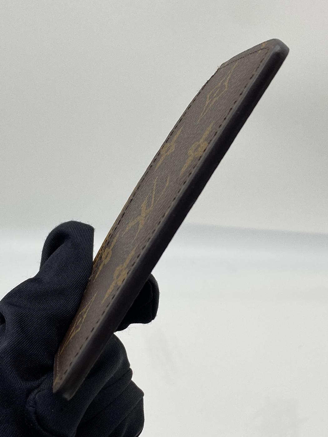 LouisVuitton ルイヴィトン カードケース 名刺入れ モノグラム 箱あり カードケース 定期入れ 管理番号：7709