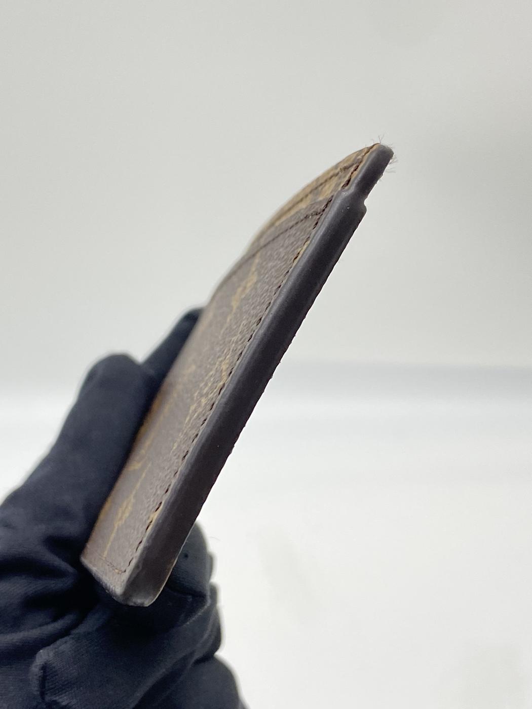 LouisVuitton ルイヴィトン カードケース 名刺入れ モノグラム 箱あり カードケース 定期入れ 管理番号：7709