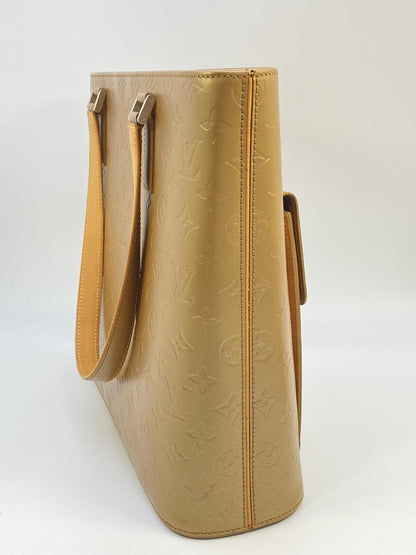 LOUIS VUITTON ルイヴィトン トートバッグ ウィルウッド モノグラム・マット アンブレ M55107 AMBRE ゴールド 管理番号：8650