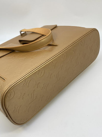 LOUIS VUITTON ルイヴィトン トートバッグ ウィルウッド モノグラム・マット アンブレ M55107 AMBRE ゴールド 管理番号：8650