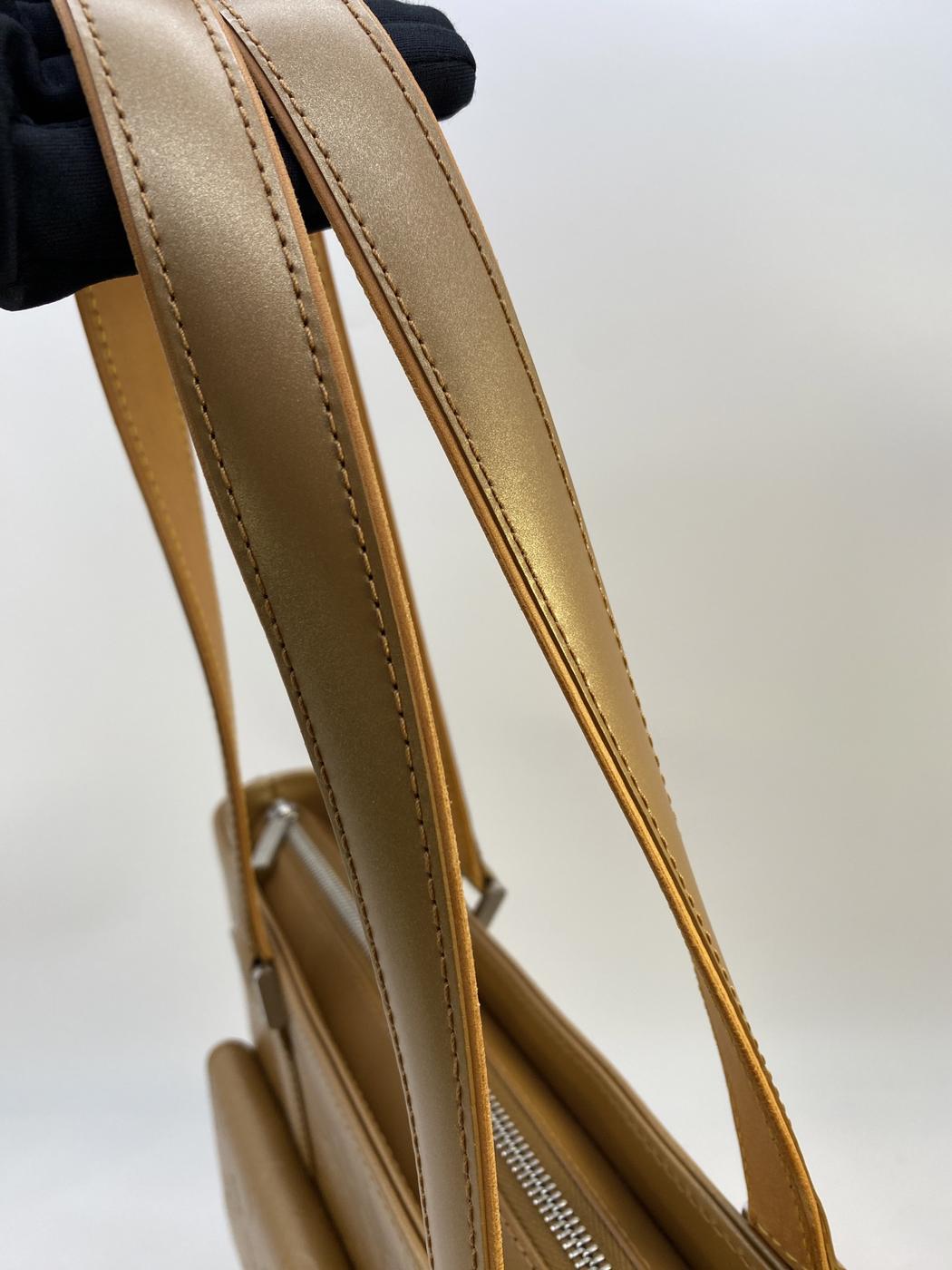 LOUIS VUITTON ルイヴィトン トートバッグ ウィルウッド モノグラム・マット アンブレ M55107 AMBRE ゴールド 管理番号：8650