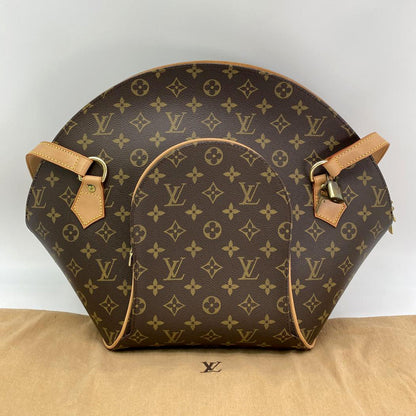 路易威登 Monogram Ellipse 购物单肩包，半肩包，M51128，带锁，参考编号：8786