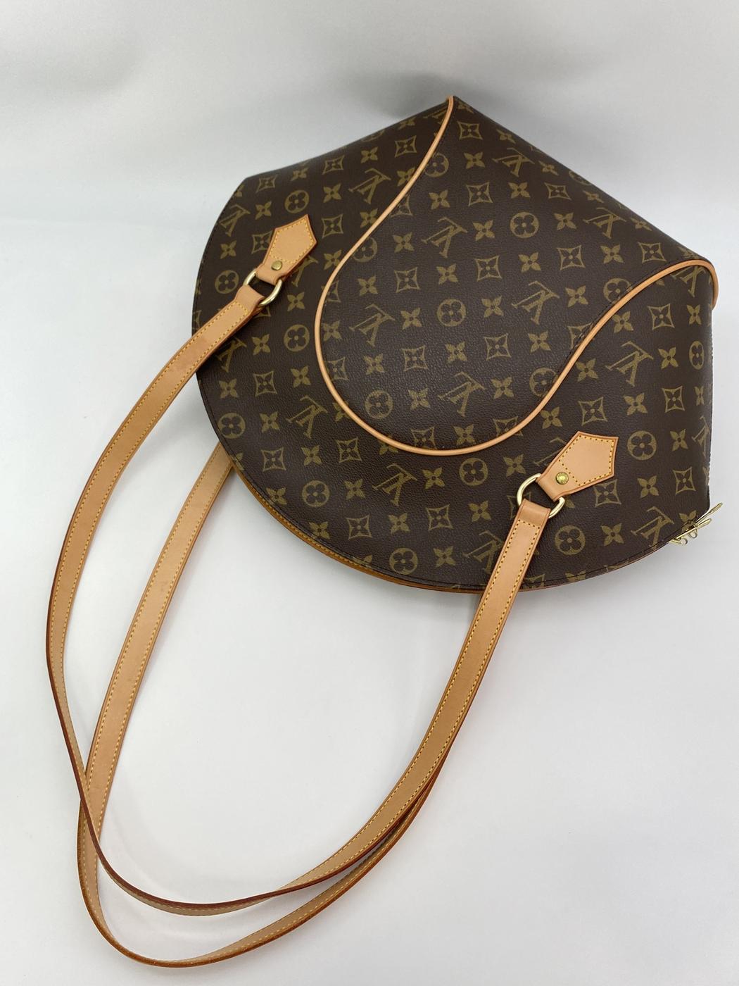 路易威登 Monogram Ellipse 购物单肩包，半肩包，M51128，带锁，参考编号：8786