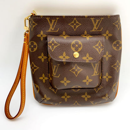 路易威登 M51901 Monogram 帆布分格女士手袋，控制编号：8887