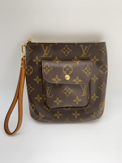 路易威登 M51901 Monogram 帆布分格女士手袋，控制编号：8887