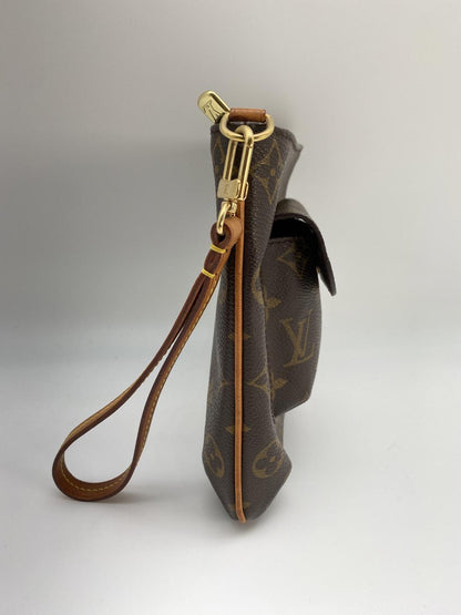 路易威登 M51901 Monogram 帆布分格女士手袋，控制编号：8887