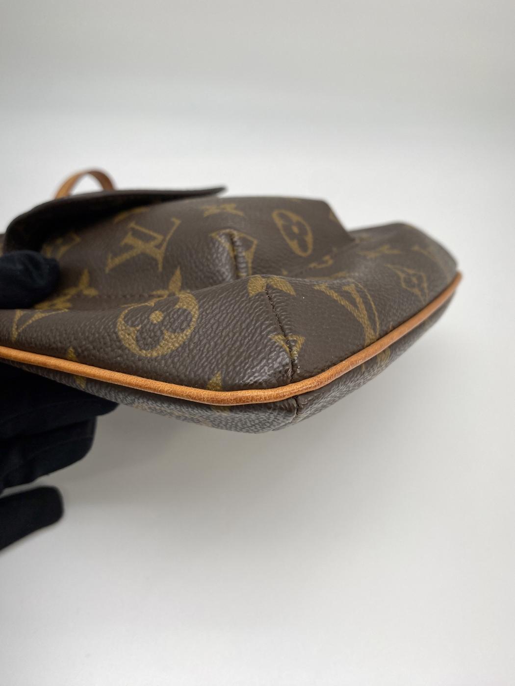 路易威登 M51901 Monogram 帆布分格女士手袋，控制编号：8887
