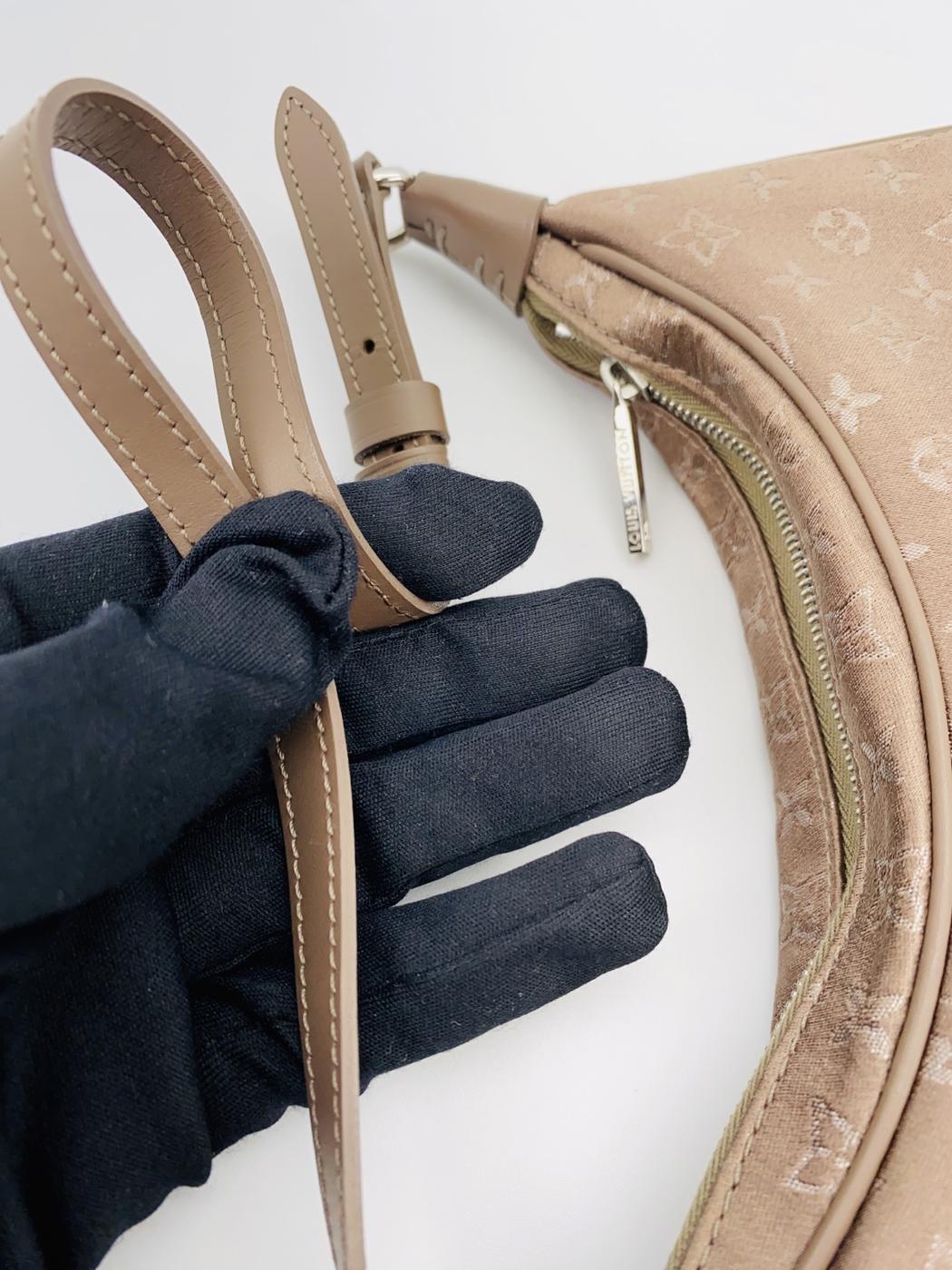 ルイ・ヴィトン リトルブローニュ モノグラムサテン ハンドバッグ バッグ レディース M92143 管理番号：8910