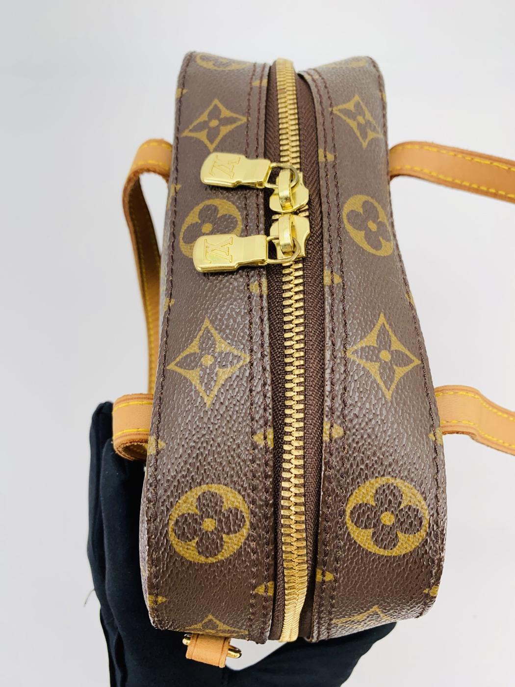 路易威登 M47500 Spontini Monogram 帆布棕色和米色单肩包 参考编号：8923