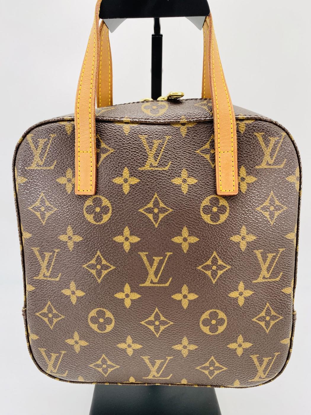 路易威登 M47500 Spontini Monogram 帆布棕色和米色单肩包 参考编号：8923