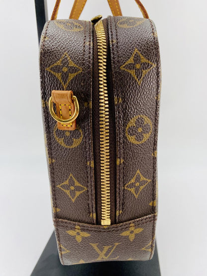 路易威登 M47500 Spontini Monogram 帆布棕色和米色单肩包 参考编号：8923