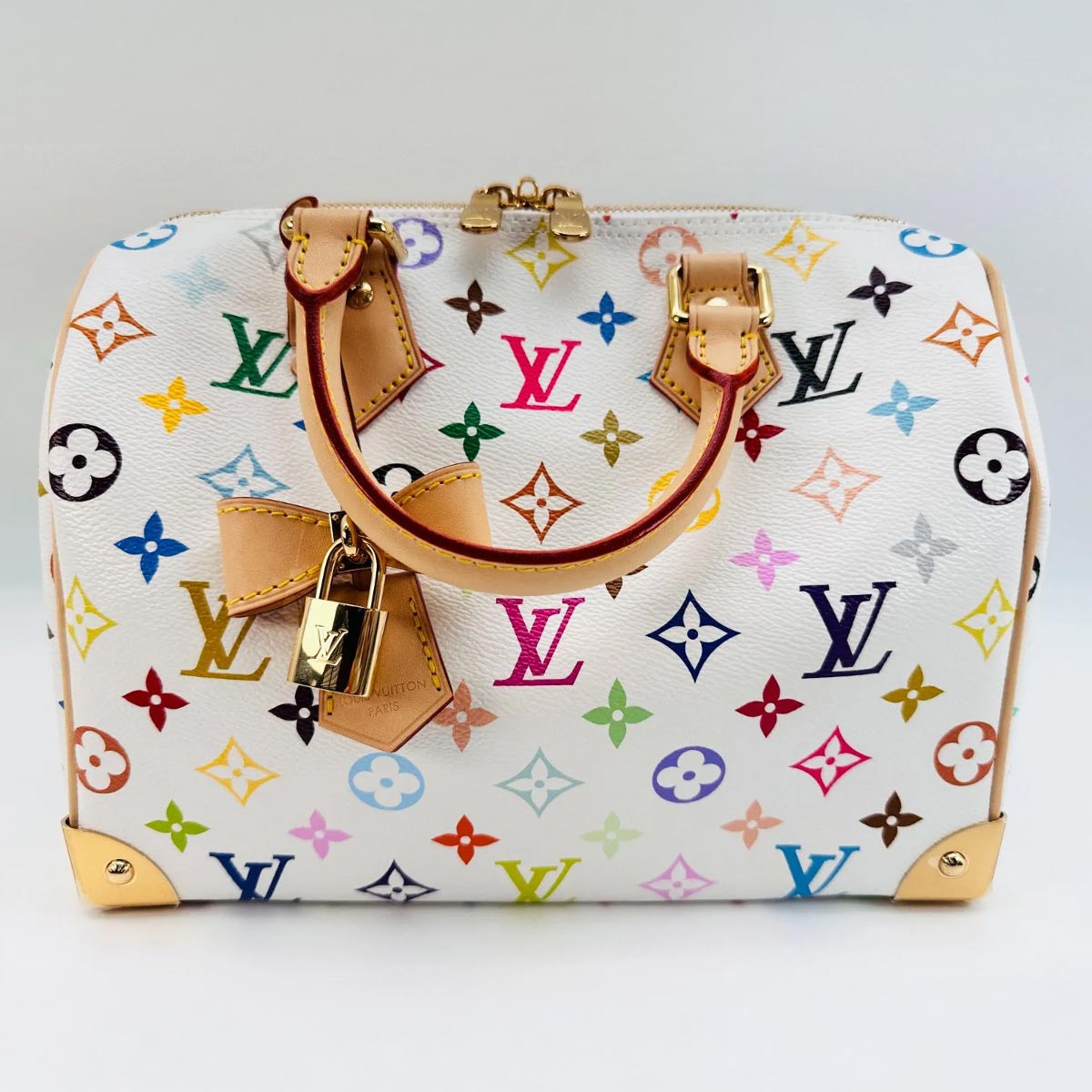 【近全新】LV x TM Speedy Bandouliere 25 M13085 全新未使用，控制编号：9150