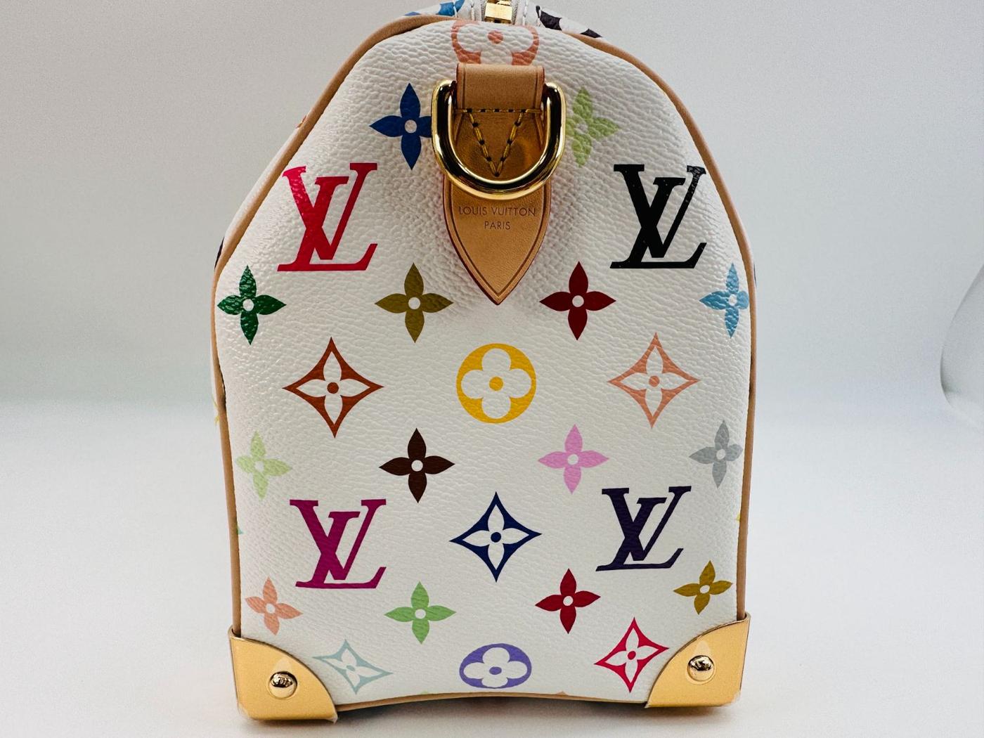 【近全新】LV x TM Speedy Bandouliere 25 M13085 全新未使用，控制编号：9150