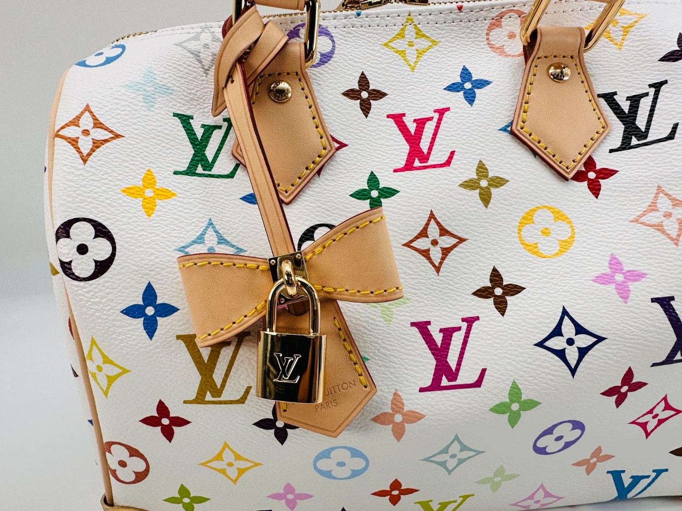 【近全新】LV x TM Speedy Bandouliere 25 M13085 全新未使用，控制编号：9150