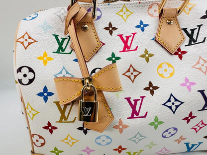 【近全新】LV x TM Speedy Bandouliere 25 M13085 全新未使用，控制编号：9150