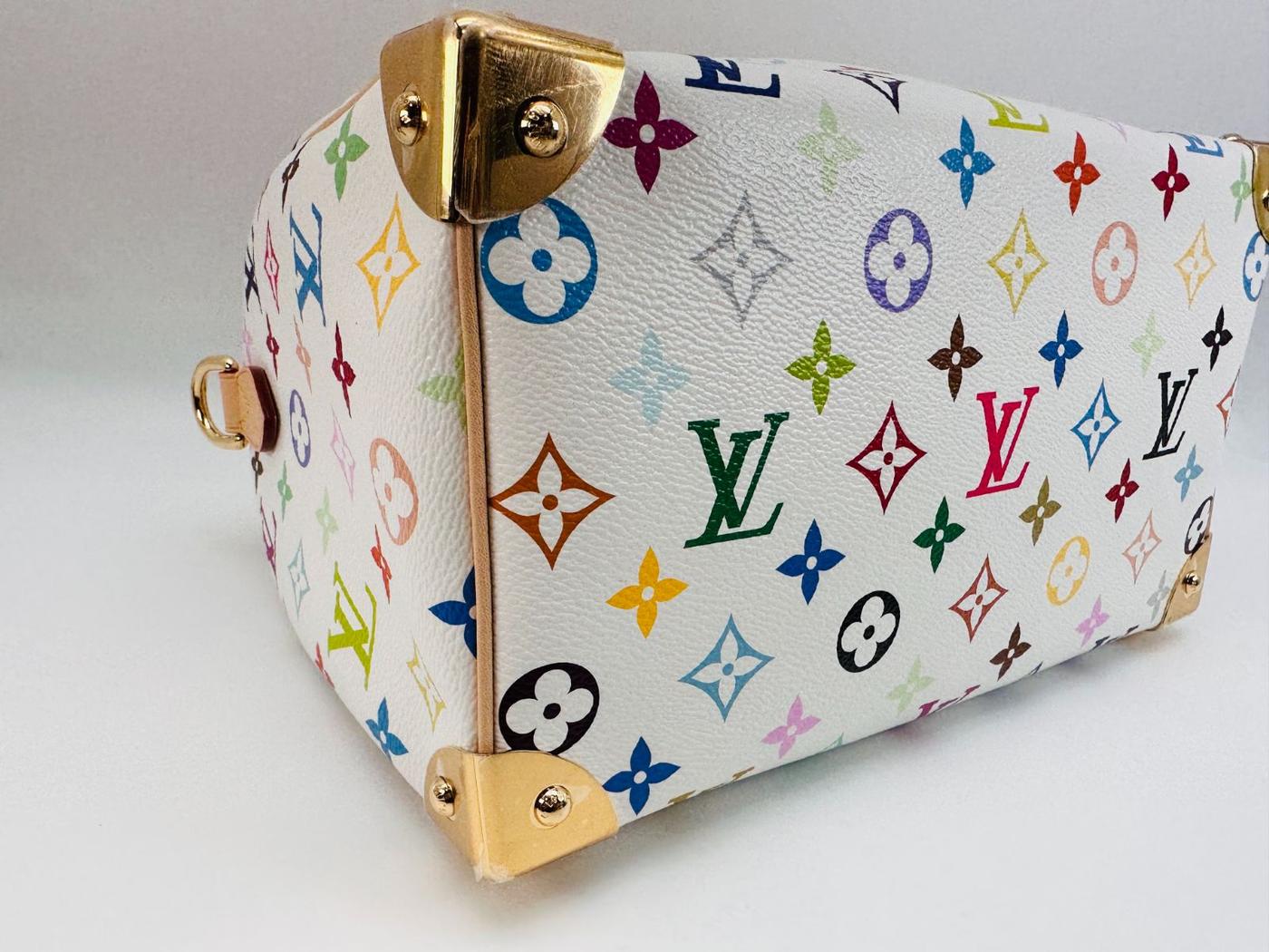 【近全新】LV x TM Speedy Bandouliere 25 M13085 全新未使用，控制编号：9150