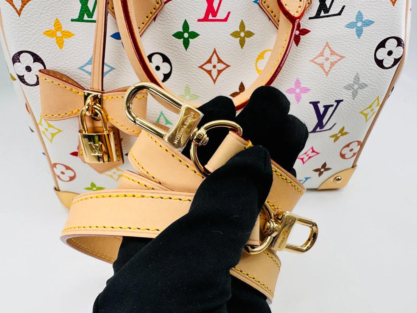 【近全新】LV x TM Speedy Bandouliere 25 M13085 全新未使用，控制编号：9150