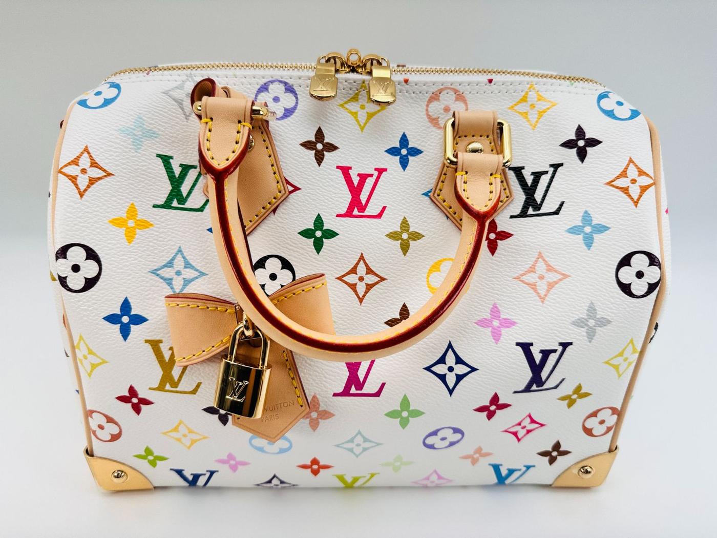【近全新】LV x TM Speedy Bandouliere 25 M13085 全新未使用，控制编号：9150