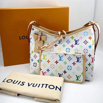 【新品同様】LOUIS VUITTON 村上隆  M13661 LV × TM キャリーオール NM PM新品未使用品 管理番号：9166