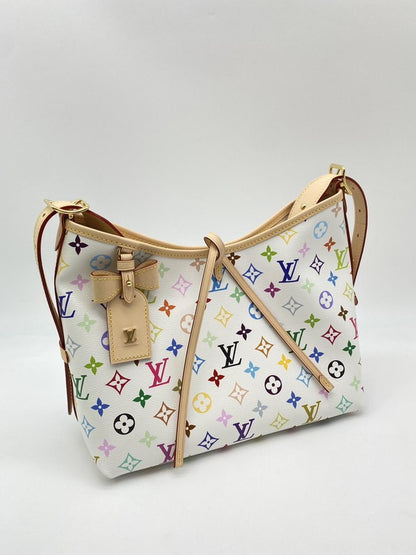 【新品同様】LOUIS VUITTON 村上隆  M13661 LV × TM キャリーオール NM PM新品未使用品 管理番号：9166