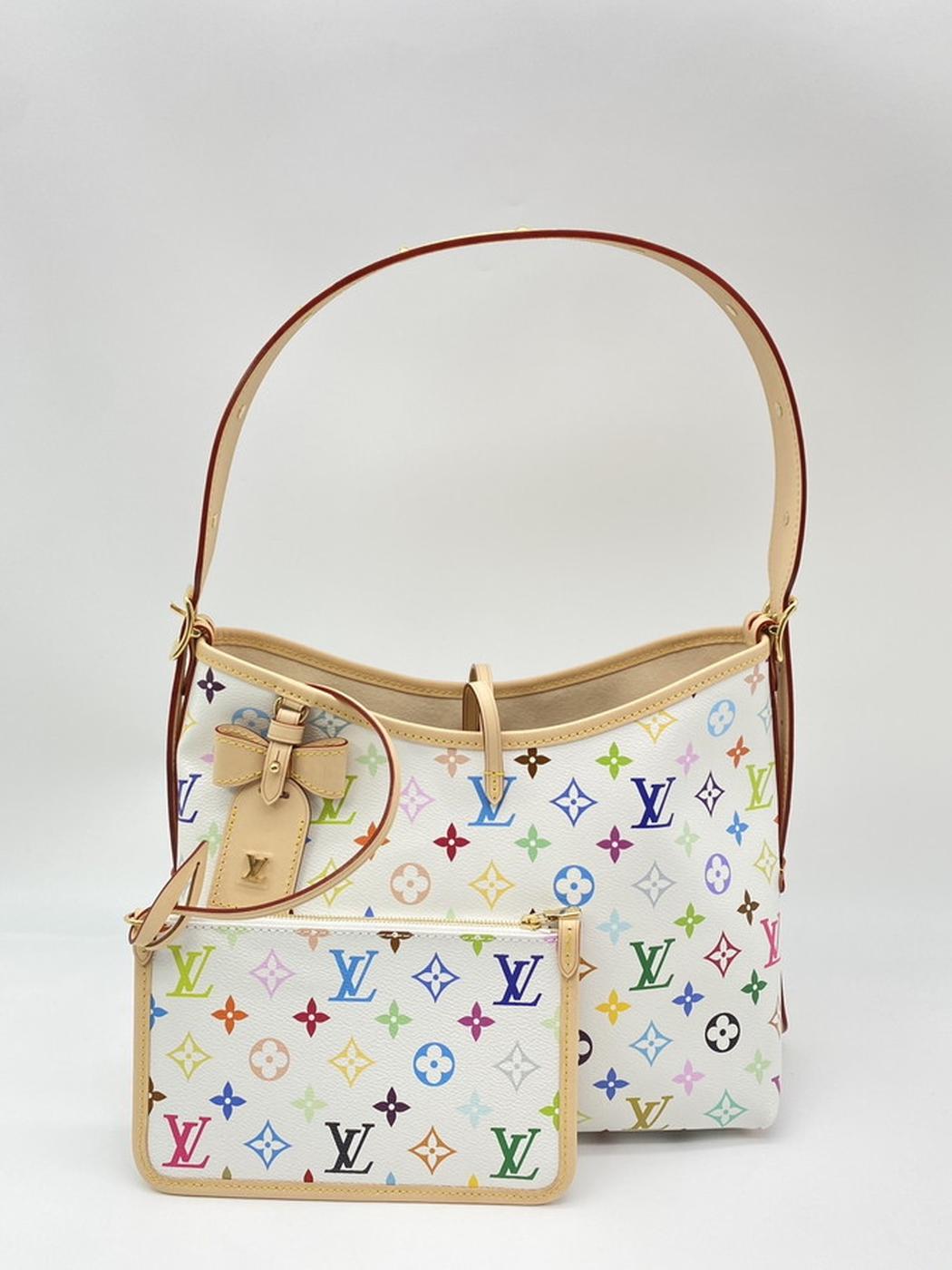 【新品同様】LOUIS VUITTON 村上隆  M13661 LV × TM キャリーオール NM PM新品未使用品 管理番号：9166