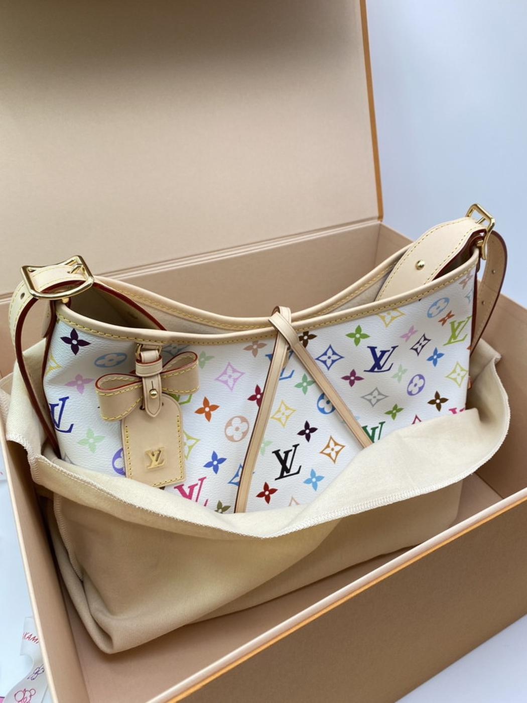 【新品同様】LOUIS VUITTON 村上隆  M13661 LV × TM キャリーオール NM PM新品未使用品 管理番号：9166