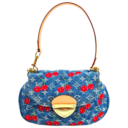 Louis Vuitton ルイヴィトン LV×TM サンセット チェリー ショルダーバッグ ブルー 管理番号：9560