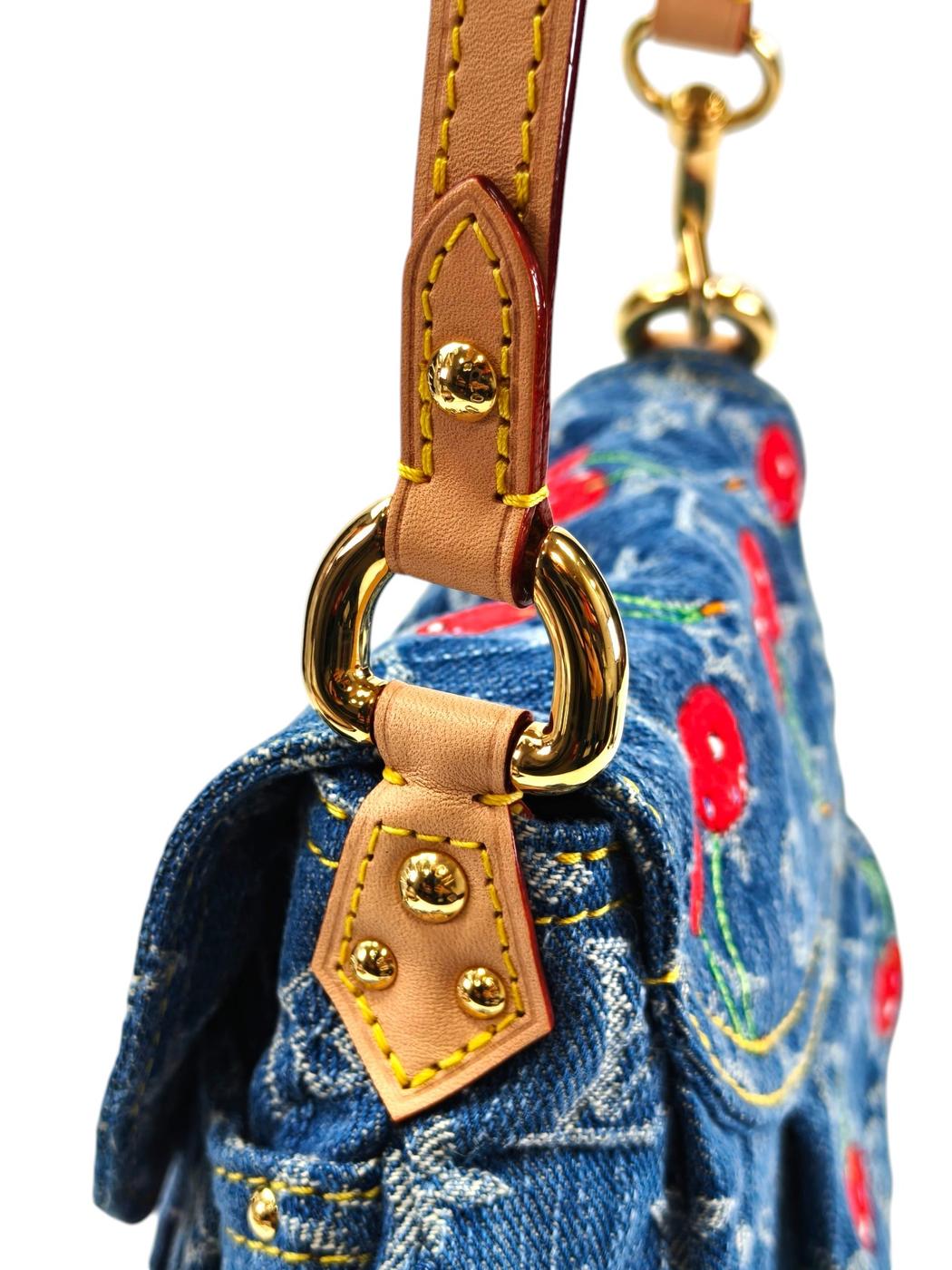 Louis Vuitton ルイヴィトン LV×TM サンセット チェリー ショルダーバッグ ブルー 管理番号：9560