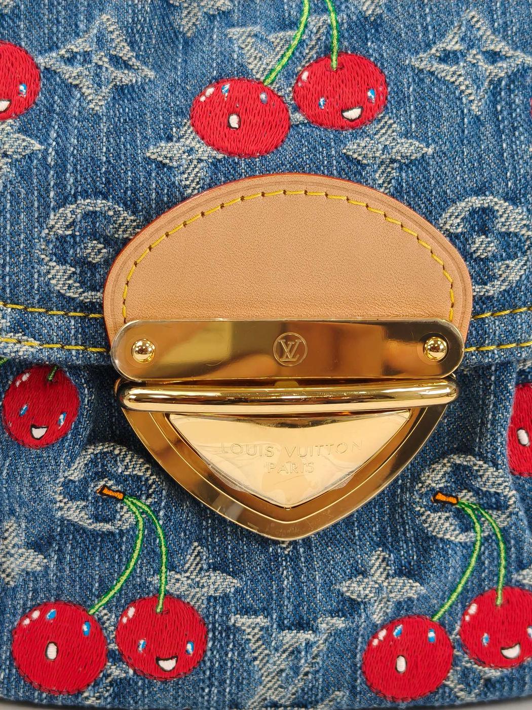 Louis Vuitton ルイヴィトン LV×TM サンセット チェリー ショルダーバッグ ブルー 管理番号：9560