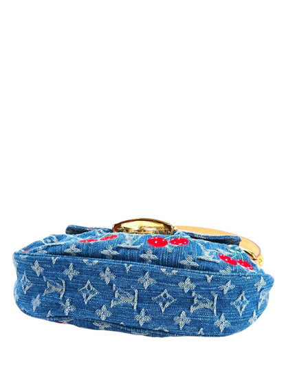 Louis Vuitton ルイヴィトン LV×TM サンセット チェリー ショルダーバッグ ブルー 管理番号：9560