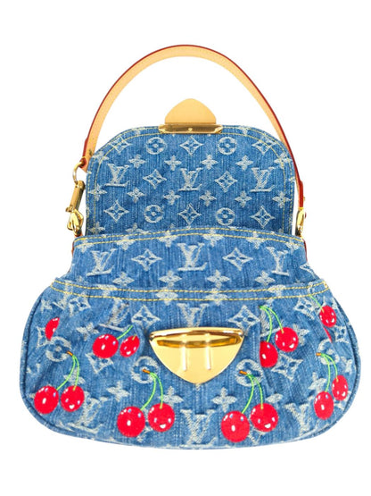 Louis Vuitton ルイヴィトン LV×TM サンセット チェリー ショルダーバッグ ブルー 管理番号：9560