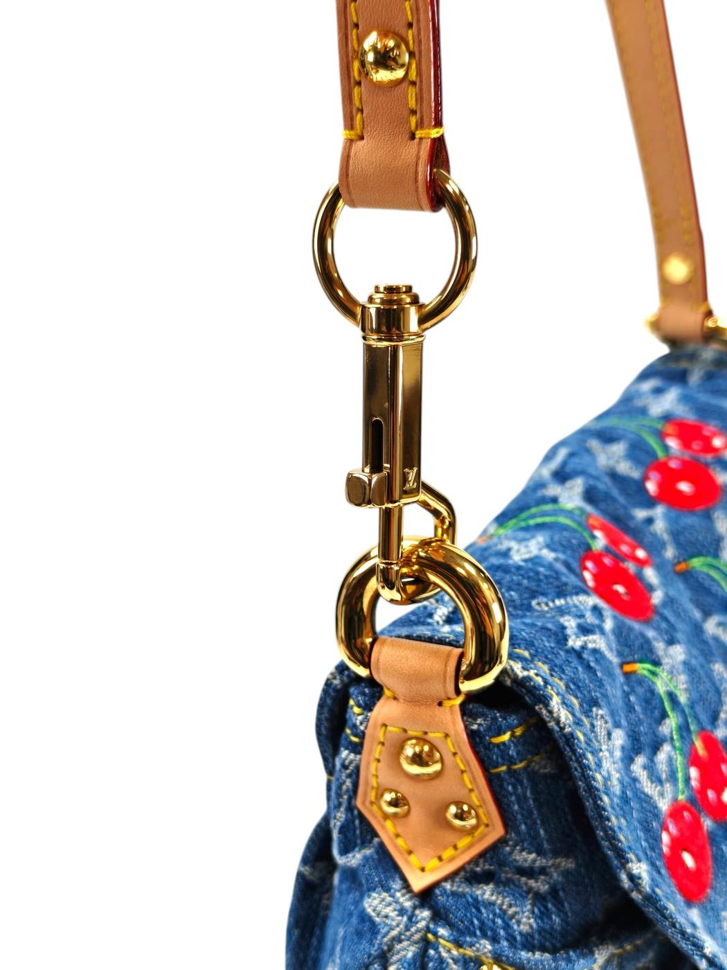 Louis Vuitton ルイヴィトン LV×TM サンセット チェリー ショルダーバッグ ブルー 管理番号：9560