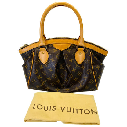 LOUIS VUITTON ルイヴィトン M40143 ティヴォリPM モノグラム ブラウン ハンドバッグ 管理番号：9590