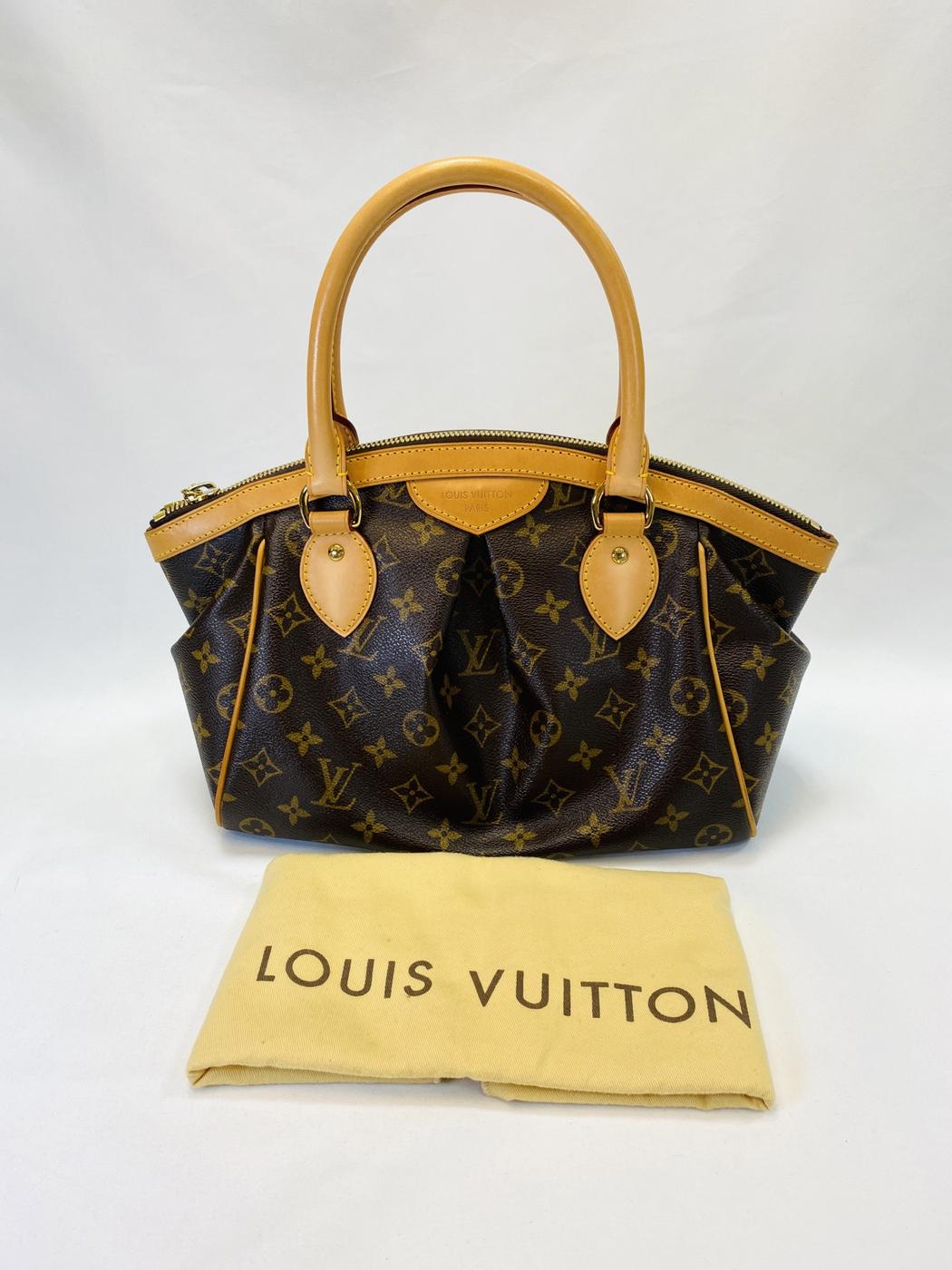 LOUIS VUITTON ルイヴィトン M40143 ティヴォリPM モノグラム ブラウン ハンドバッグ 管理番号：9590