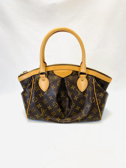 LOUIS VUITTON ルイヴィトン M40143 ティヴォリPM モノグラム ブラウン ハンドバッグ 管理番号：9590