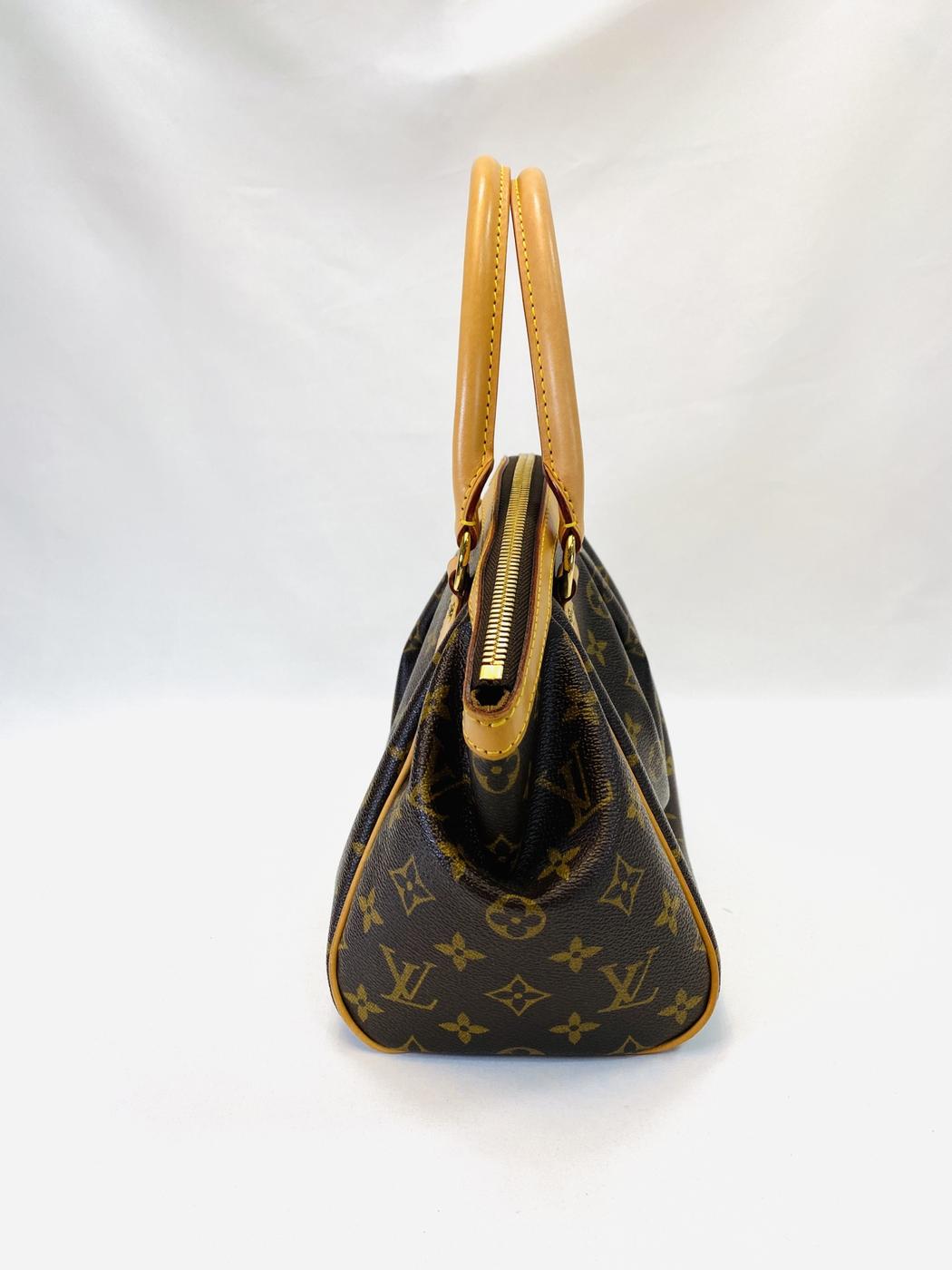 LOUIS VUITTON ルイヴィトン M40143 ティヴォリPM モノグラム ブラウン ハンドバッグ 管理番号：9590