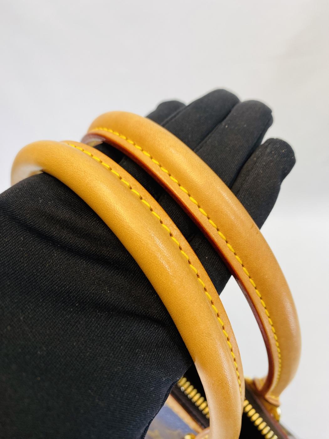 LOUIS VUITTON ルイヴィトン M40143 ティヴォリPM モノグラム ブラウン ハンドバッグ 管理番号：9590