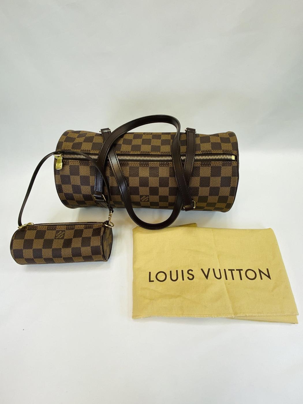 路易威登（LOUIS VUITTON）手提包，鼓形，Damier Papillon GM，带小袋，控制编号：9619