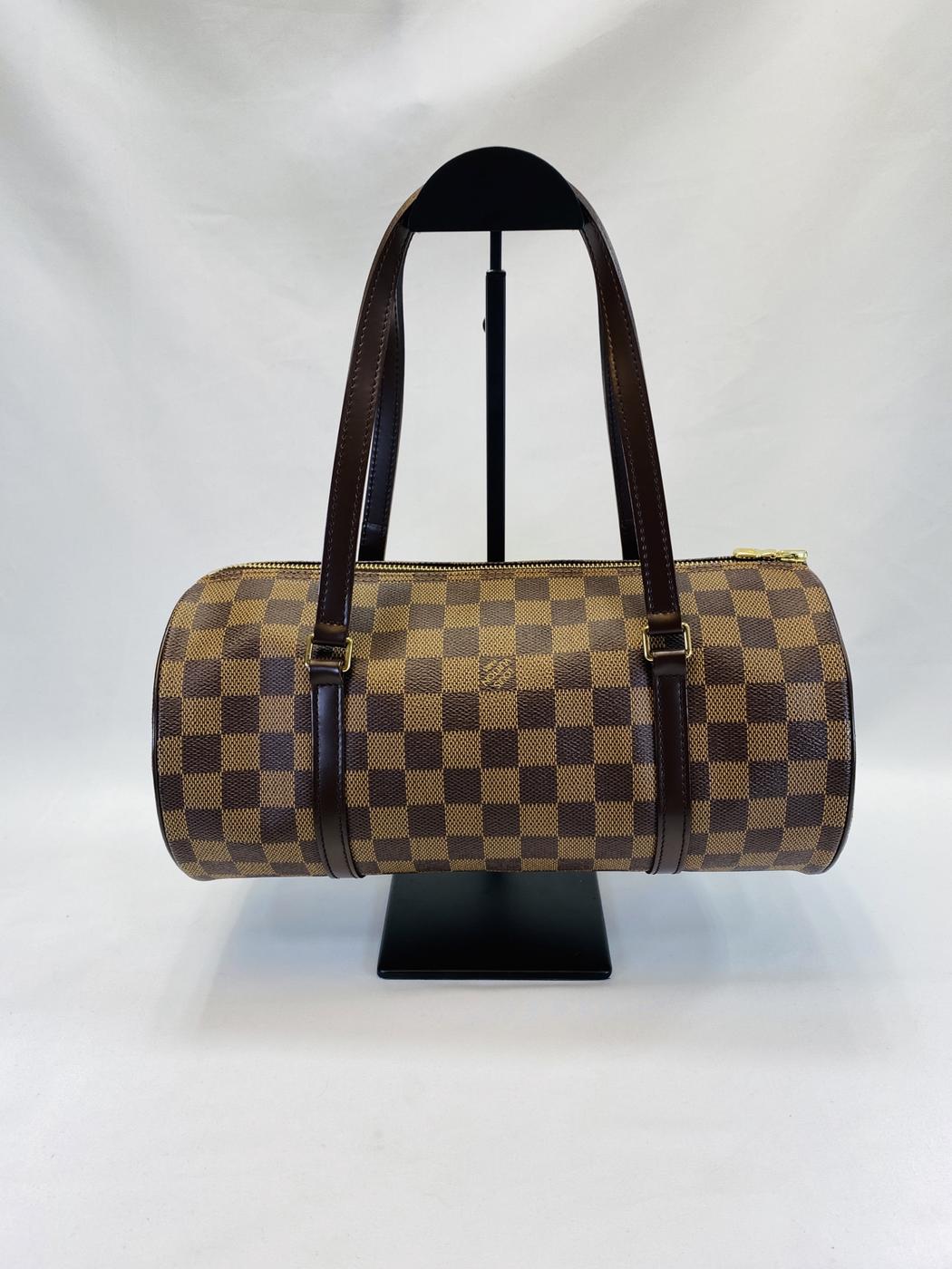 路易威登（LOUIS VUITTON）手提包，鼓形，Damier Papillon GM，带小袋，控制编号：9619