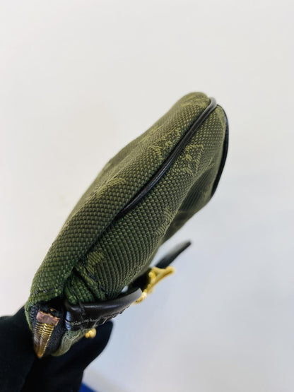 LOUIS VUITTON ルイヴィトン M92698 アン・ソフィ ポーチ モノグラムミニ カーキ 管理番号：9633