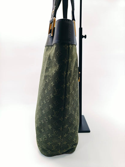 路易威登 Lucille GM M92681 Monogram 迷你手提包，卡其色，已停产，控制编号：9744