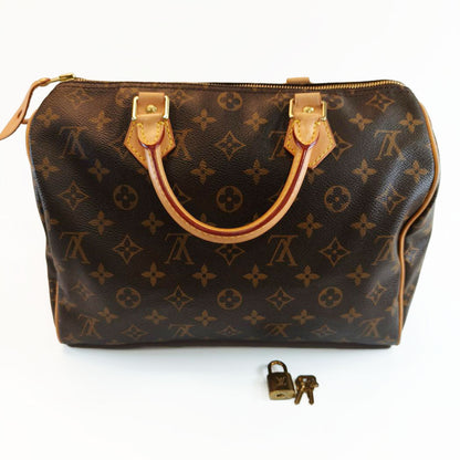 路易威登 Speedy 30 Monogram 手提包 波士顿包 M41108 控制编号：9853